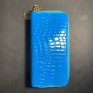 Bright Blue Wallet
